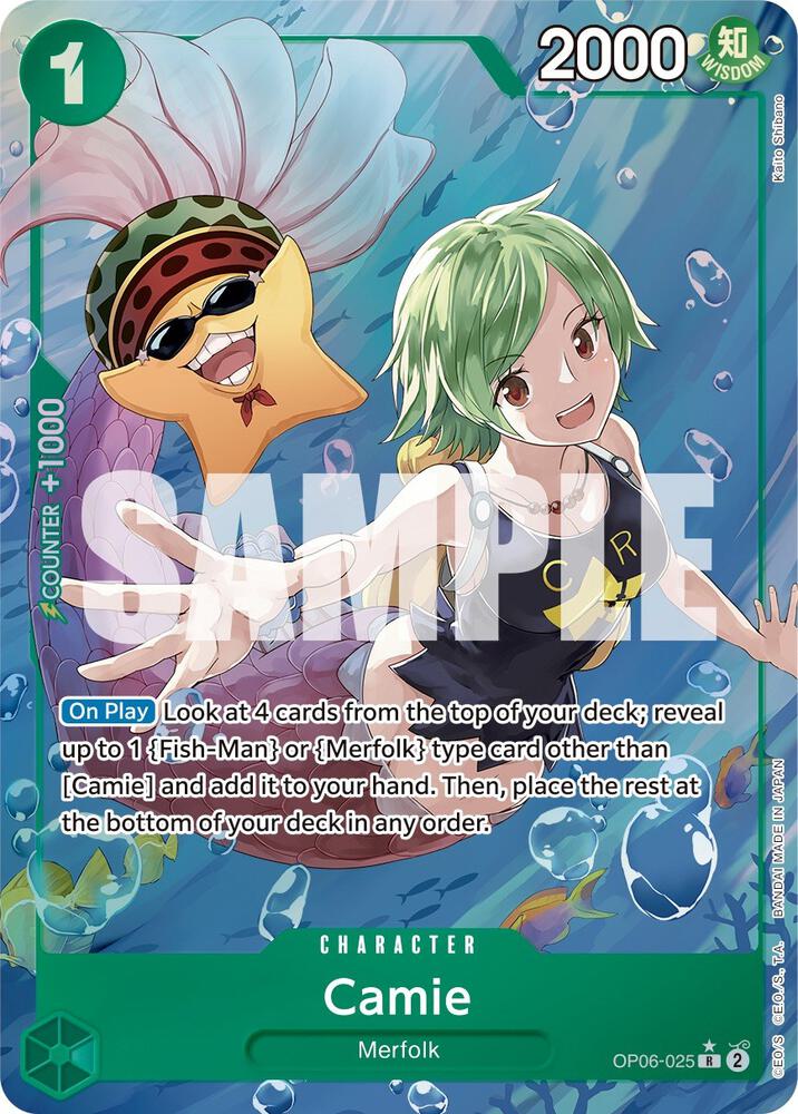 Camie (Alternate Art) (OP06-025)