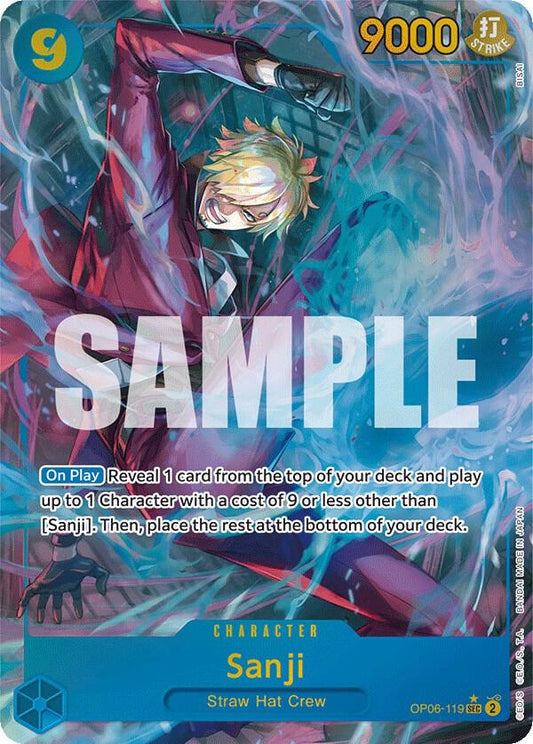Sanji (Alternate Art) (OP06-119)