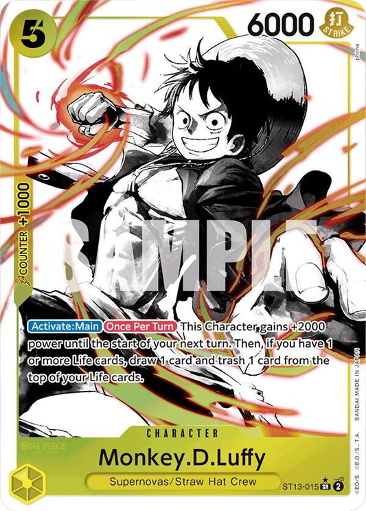 Monkey.D.Luffy (015) (Parallel) (ST13-015)