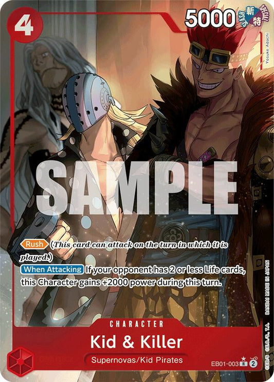 Kid & Killer (Alternate Art) (EB01-003)