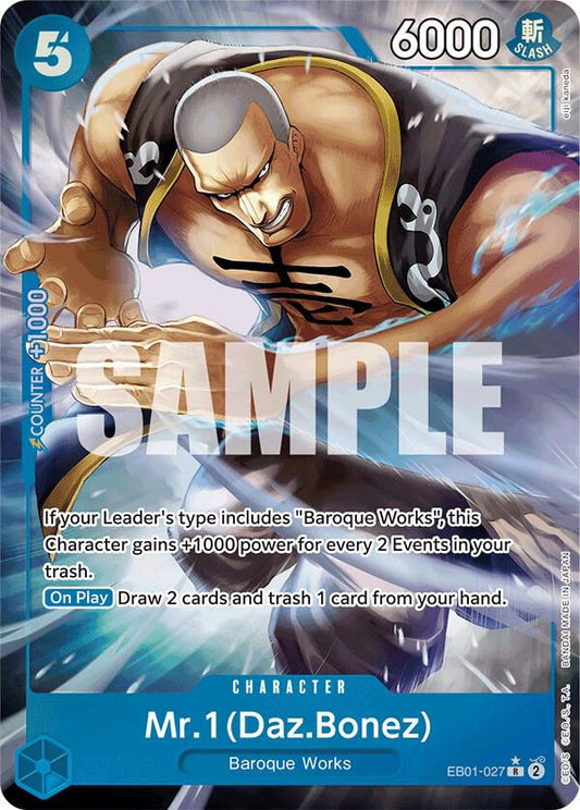 Mr. 1 (Daz.Bonez) (Alternate Art) (EB01-027)