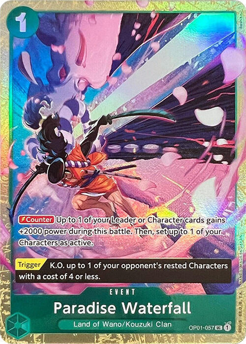 Paradise Waterfall (Premium Card Collection -Best Selection Vol. 1-) (OP01-057)