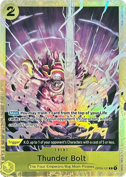 Thunder Bolt (Premium Card Collection -Best Selection Vol. 1-) (OP03-121)