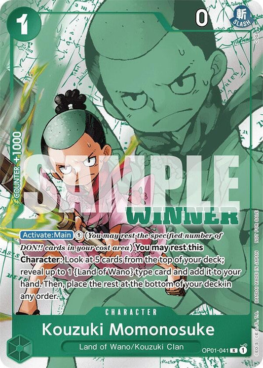 Kouzuki Momonosuke (Winner Pack Vol. 7) (OP01-041)