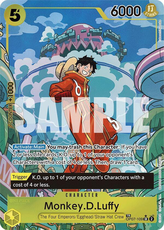 Monkey.D.Luffy (TR) (OP07-109)