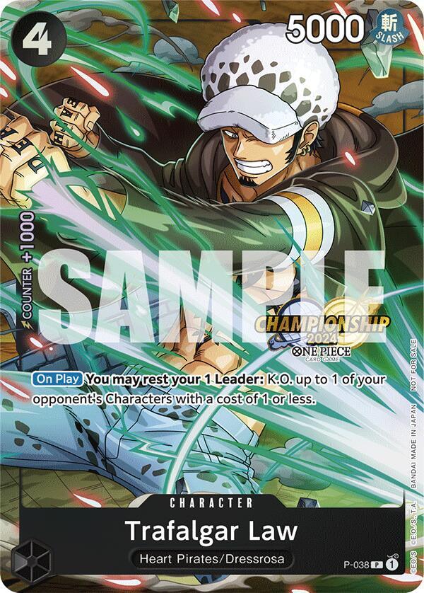 Trafalgar Law - P-038 (CS 2024 Event Pack) (P-038)