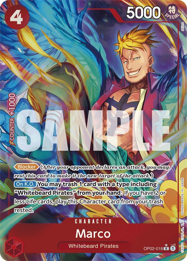 Marco (Alternate Art) (OP02-018)