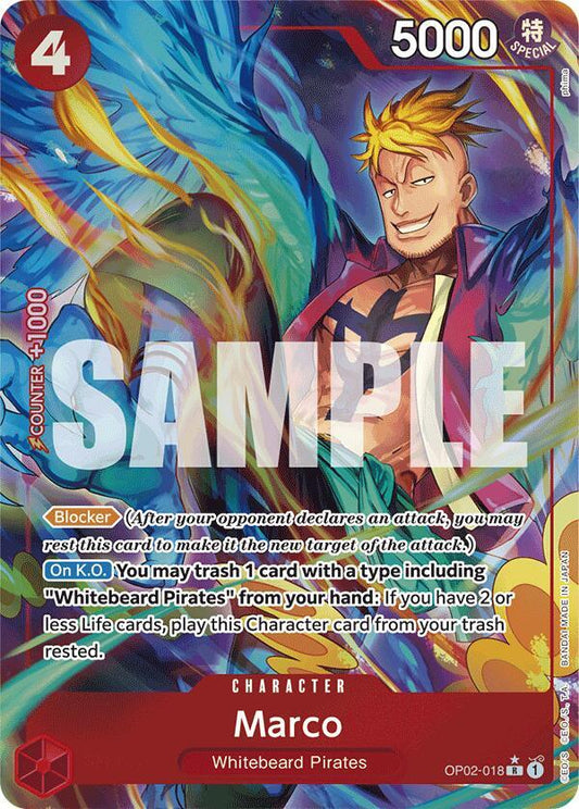 Marco (Alternate Art) (OP02-018)