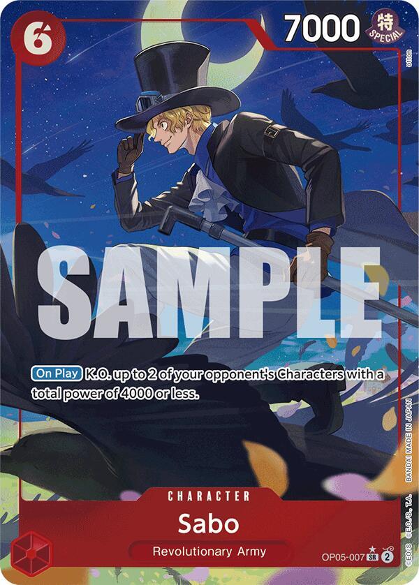 Sabo (OP05-007) (Alternate Art) (OP05-007)