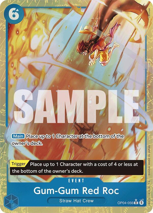 Gum-Gum Red Roc (Alternate Art) (OP04-056)