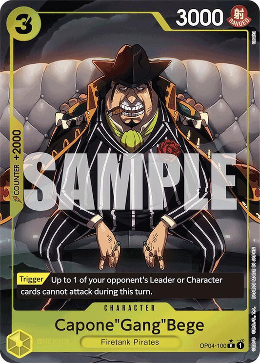 Capone"Gang"Bege (OP04-100) (Alternate Art) (OP04-100)