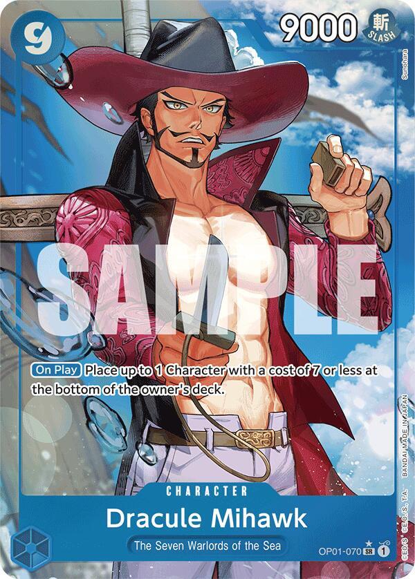 Dracule Mihawk (OP01-070) (Alternate Art) (OP01-070)