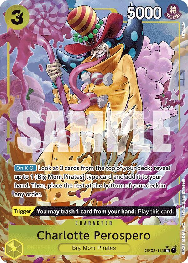 Charlotte Perospero (Alternate Art) (OP03-113)