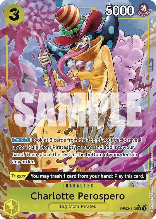Charlotte Perospero (Alternate Art) (OP03-113)