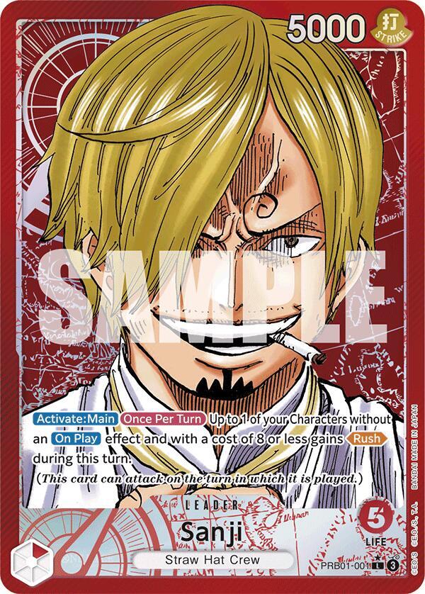 Sanji (PRB01-001) (Alternate Art) (PRB01-001)