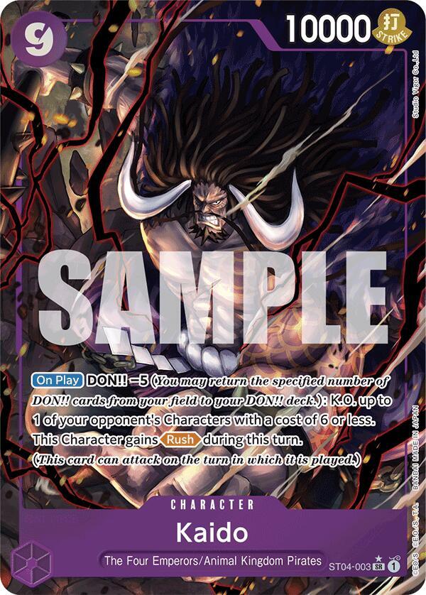 Kaido (ST04-003) (Alternate Art) (ST04-003)