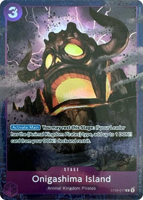 Onigashima Island (Premium Card Collection -Best Selection Vol. 2-) (ST04-017)