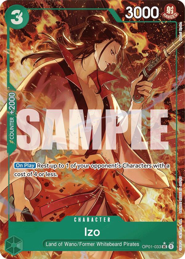 Izo (OP01-033) (Alternate Art) (OP01-033)