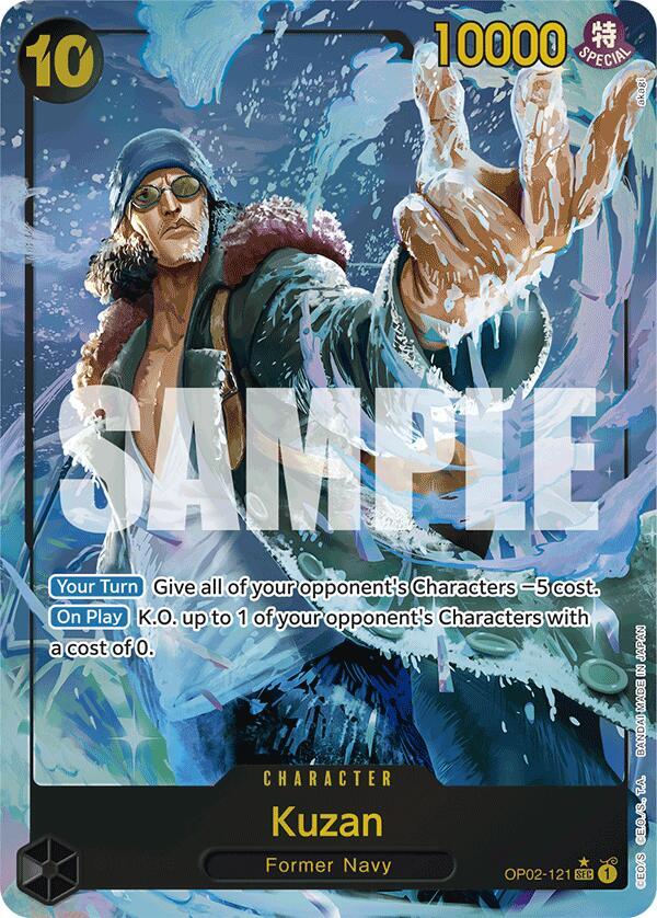 Kuzan (OP02-121) (Alternate Art) (OP02-121)