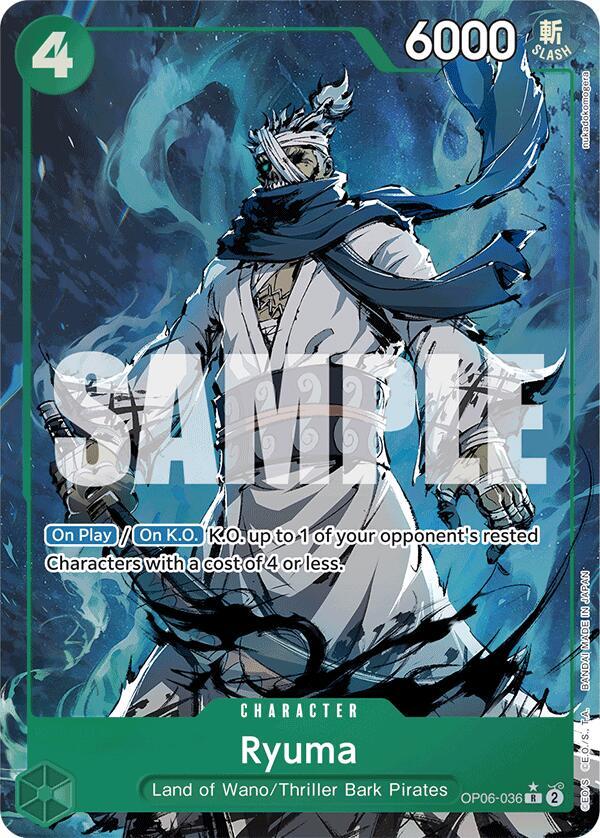 Ryuma (Alternate Art) (OP06-036)