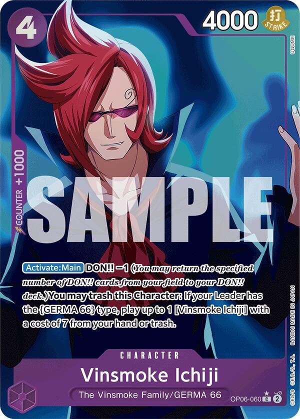 Vinsmoke Ichiji (OP06-060) (Full Art) (OP06-060)