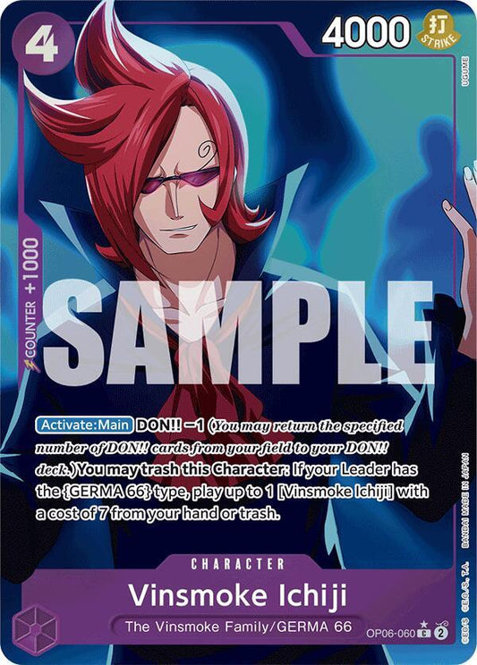 Vinsmoke Ichiji (OP06-060) (Full Art) (OP06-060)
