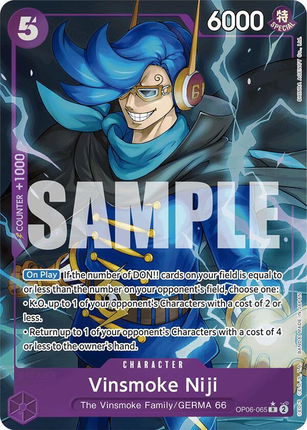 Vinsmoke Niji (OP06-065) (Alternate Art) (OP06-065)