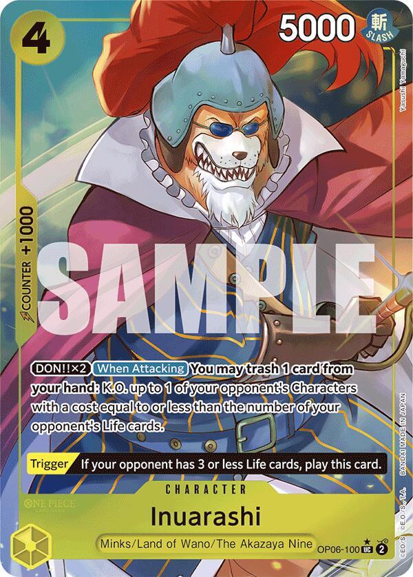 Inuarashi (Full Art) (OP06-100)