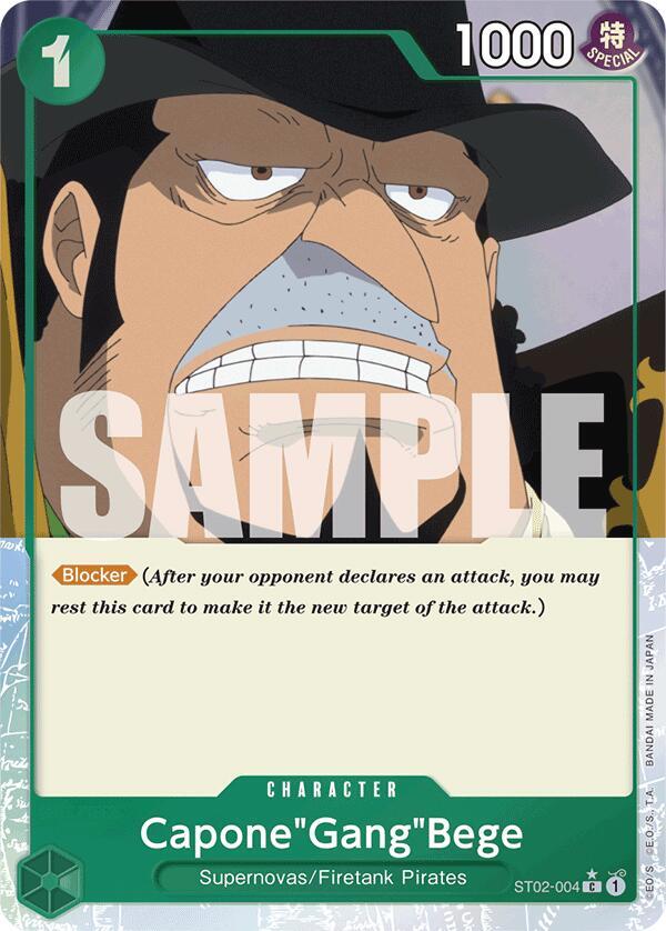 Capone"Gang"Bege (ST02-004) (Full Art) (ST02-004)