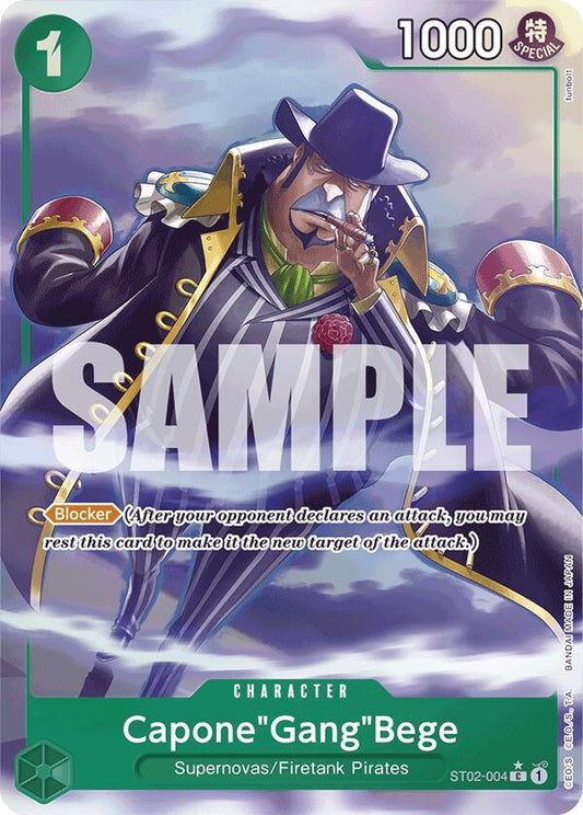 Capone"Gang"Bege (ST02-004) (Alternate Art) (ST02-004)