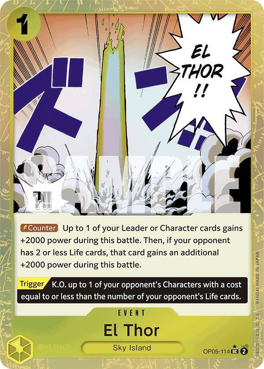 El Thor (Textured Foil) (OP05-114)