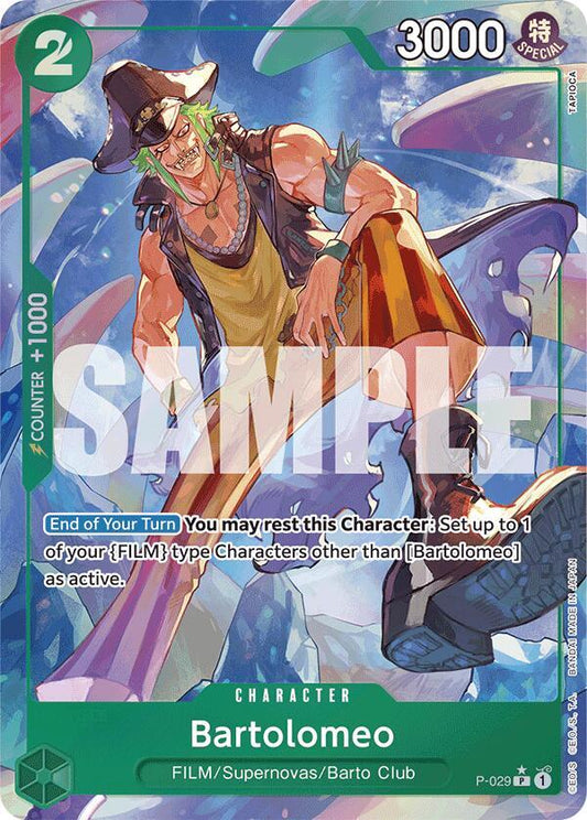Bartolomeo (P-029) (Full Art) (P-029)