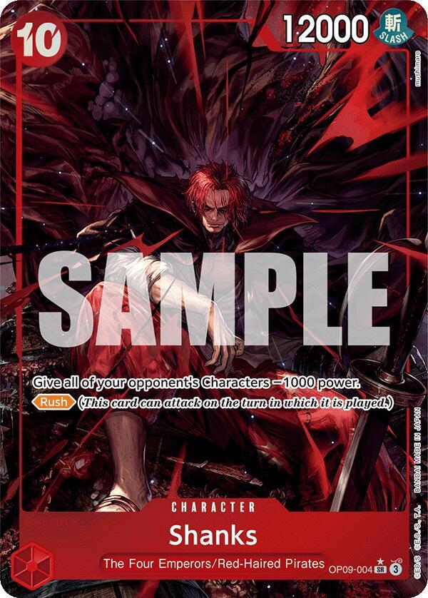 Shanks (004) (Alternate Art) (OP09-004)