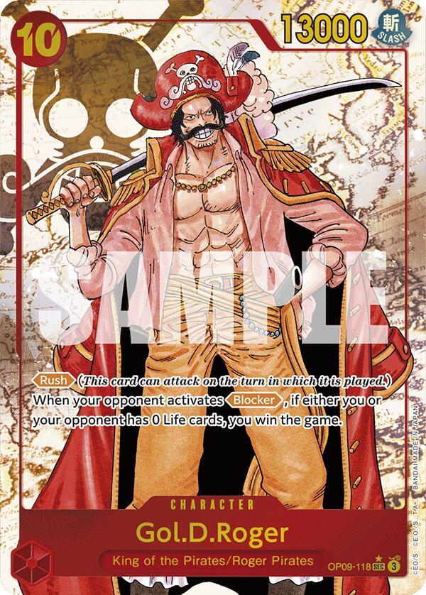 Gol.D.Roger (Alternate Art) (OP09-118)