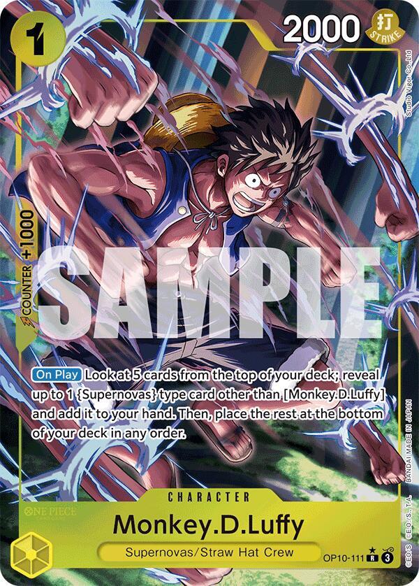 Monkey.D.Luffy (111) (Parallel) (OP10-111)