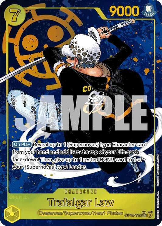 Trafalgar Law (119) (Parallel) (OP10-119)