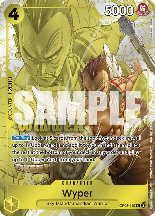 Wyper (Winner Pack 2025 Vol. 2) (OP08-110)