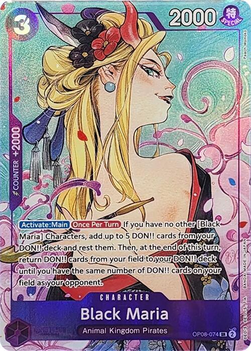 Black Maria (Illustration Box Vol.2) (OP08-074)