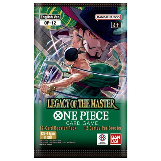 One Piece Trading Card Game - Booster Pack - OP-12 - Legacy of the Master - English