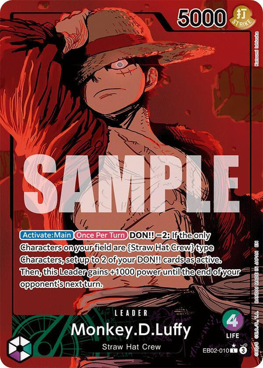 Monkey.D.Luffy (010) (Alternate Art) (EB02-010)