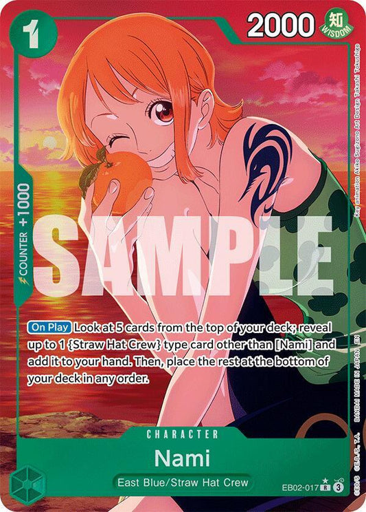 Nami (Alternate Art) (EB02-017)