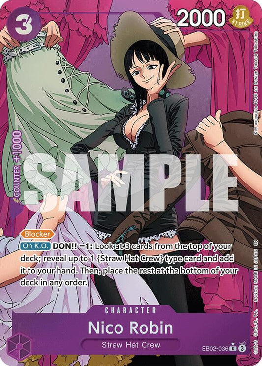 Nico Robin (Alternate Art) (EB02-036)
