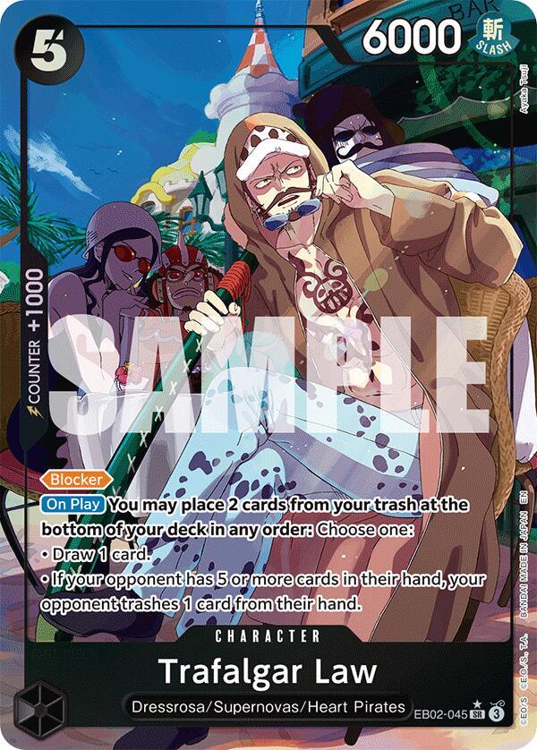 Trafalgar Law (Alternate Art) (EB02-045)