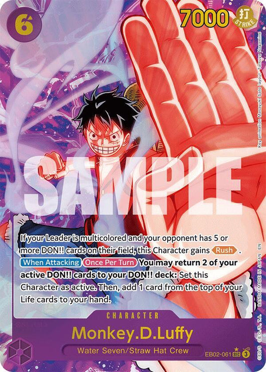 Monkey.D.Luffy (061) (Alternate Art) (EB02-061)