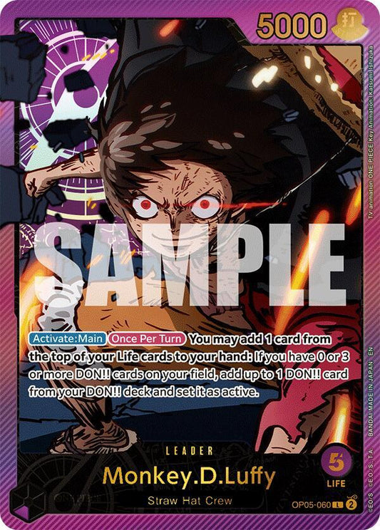 Monkey.D.Luffy (SPR) (OP05-060)