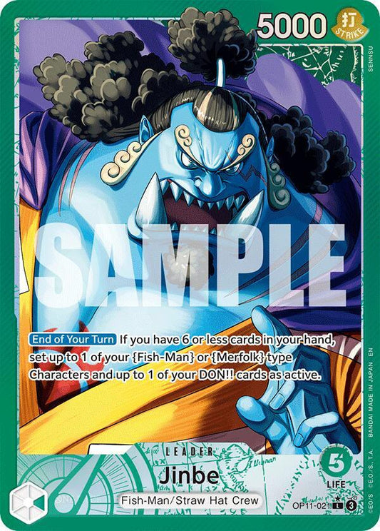 Jinbe (021) (Alternate Art) (OP11-021)
