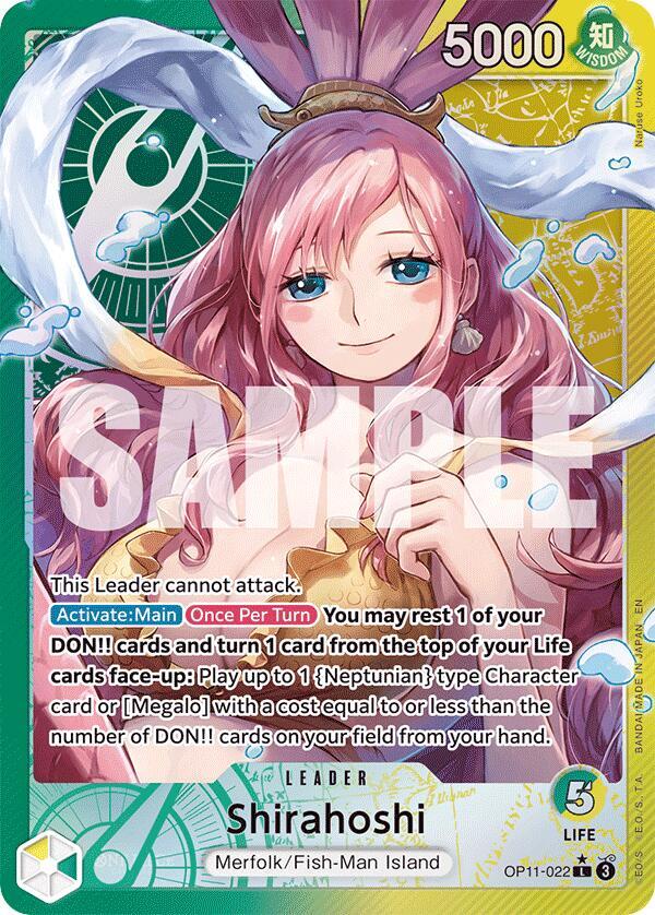 Shirahoshi (022) (Alternate Art) (OP11-022)