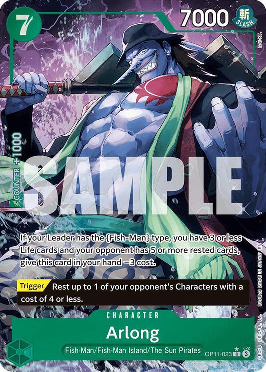 Arlong (Alternate Art) (OP11-023)
