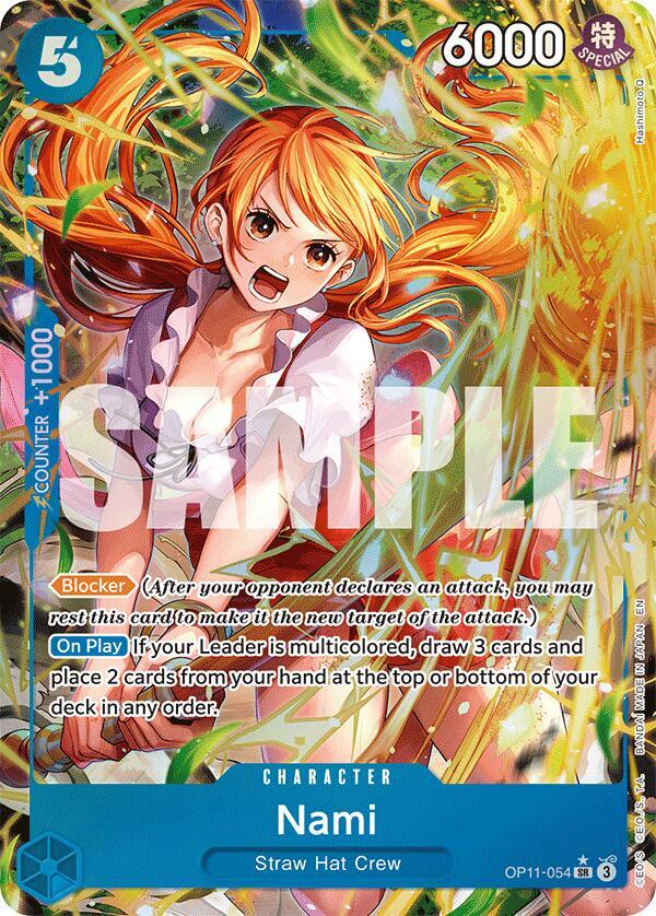 Nami (054) (Alternate Art) (OP11-054)
