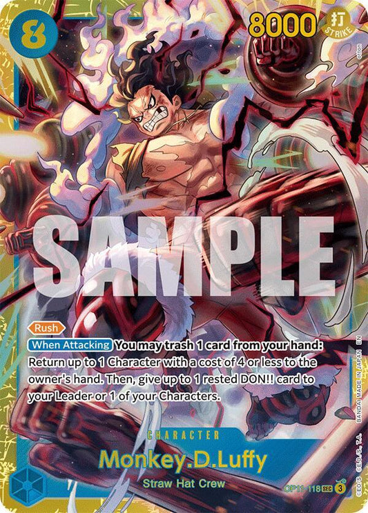 Monkey.D.Luffy (118) (OP11-118)